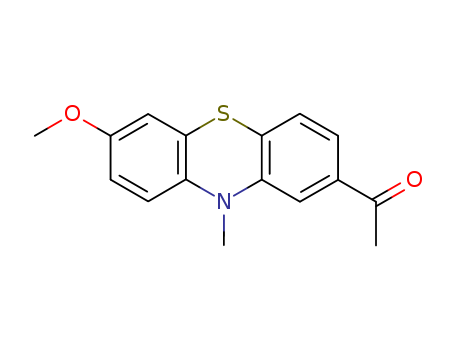 Ethanone,1-(7-methoxy-10-methyl-10H-phenothiazin-2-yl)-
