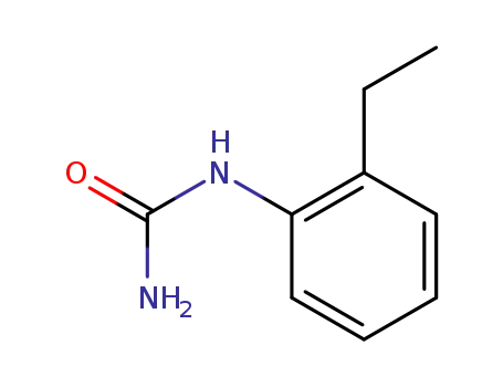 Molecular Structure of 114-32-9 ((2-ethylphenyl)urea)