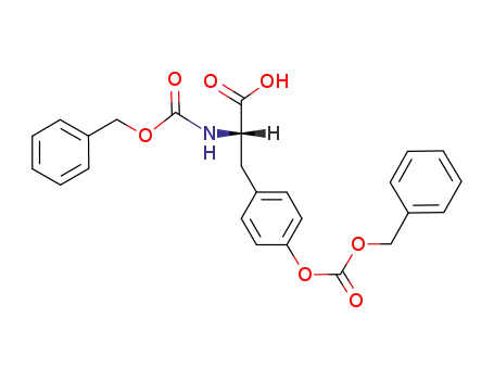 Molecular Structure of 29713-96-0 (N,O-bis[(benzyloxy)carbonyl]tyrosine)