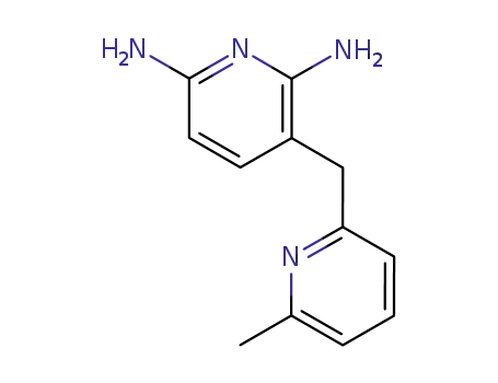 Molecular Structure of 76274-26-5 (3-(6-methyl-2-pyridylmethylene)-2,6-diaminopyridine)