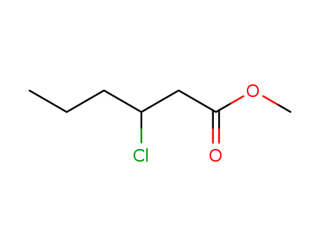 Hexanoic acid, 3-chloro-, methyl ester