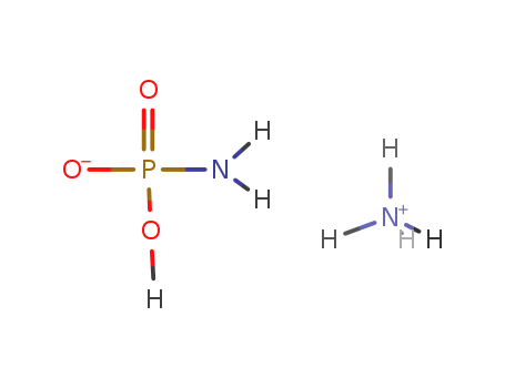 Molecular Structure of 13566-20-6 (Phosphoramidic acid, monoammonium salt)
