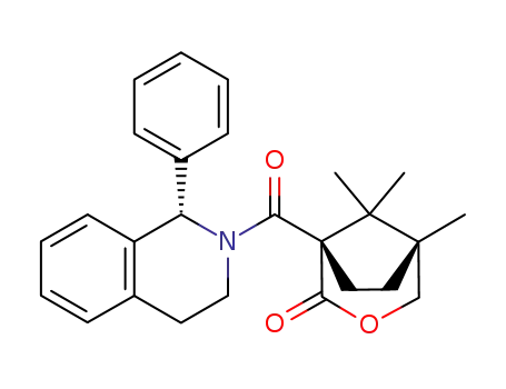 (1S,5R)-5,8,8-trimethyl-1-[(1S)-1-phenyl-1,2,3,4-tetrahydroisoquinolin-2-ylcarbonyl]-3-oxabicyclo[3.2.1]octan-2-one