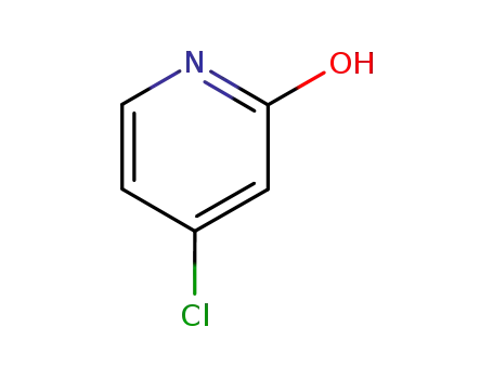 Molecular Structure of 40673-25-4 (4-Chloro-2-hydroxypyridine)