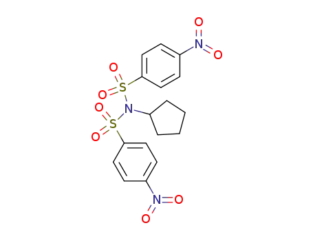 Molecular Structure of 77861-36-0 (C<sub>17</sub>H<sub>17</sub>N<sub>3</sub>O<sub>8</sub>S<sub>2</sub>)