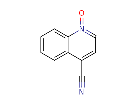21236-85-1,quinoline-4-carbonitrile 1-oxide,4-Quinolinecarbonitrile 1-oxide;4-cyanoquinoline 1-oxide;1-oxy-quinoline-4-carbonitrile;4-cyano-quinoline N-oxide;1-Oxy-chinolin-4-carbonitril;4-Cyano-chinolin-N-oxid;