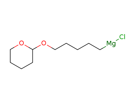 Magnesium, chloro[5-[(tetrahydro-2H-pyran-2-yl)oxy]pentyl]-