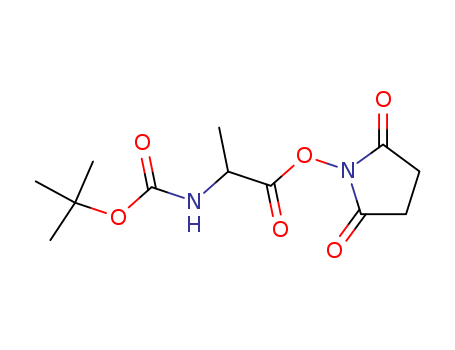 [2-[(2,5-dioxo-1-pyrrolidinyl)oxy]-1-methyl-2-oxoethyl]carbamic acid 1,1-dimethylethyl ester