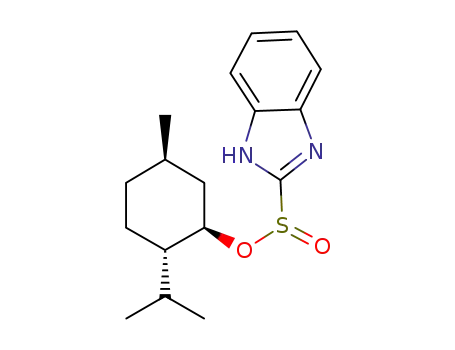 (-)-menthyl 2-benzimidazolylsulphinate