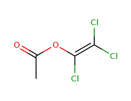 Molecular Structure of 145285-72-9 (1,2,2-trichloro-1-acetoxyethene)
