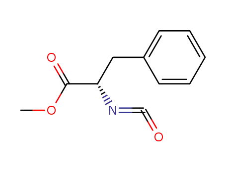 Molecular Structure of 40203-94-9 ((S)-2-ISOCYANATO-3-PHENYLPROPIONIC ACID METHYL ESTER)
