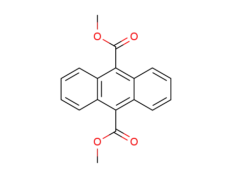Molecular Structure of 73016-10-1 (9,10-Anthracenedicarboxylic acid, dimethyl ester)