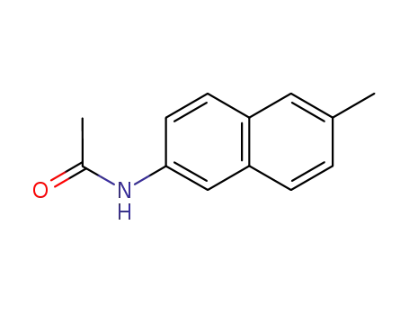 Molecular Structure of 83008-10-0 (<i>N</i>-(6-methyl-[2]naphthyl)-acetamide)