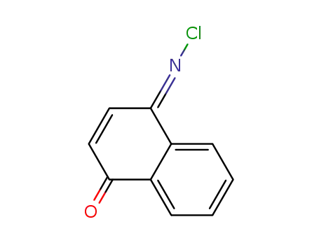 Molecular Structure of 94409-51-5 ([1,4]naphthoquinone-mono-chlorimin)