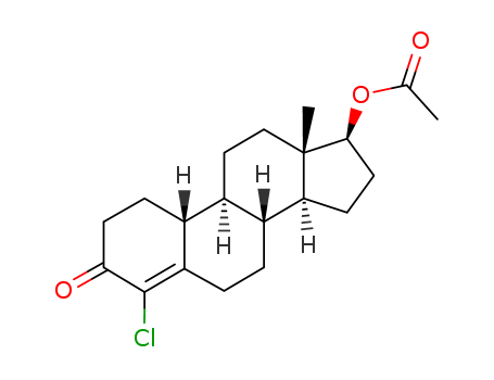Estr-4-en-3-one,17-(acetyloxy)-4-chloro-, (17b)-