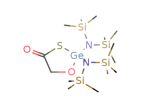 Molecular Structure of 700834-74-8 ([Ge(N(Si(CH<sub>3</sub>)3)2)2SC(O)CH<sub>2</sub>O])