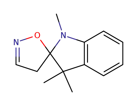 Molecular Structure of 144598-21-0 (spiro-1,3,3-trimethylindoline<2:3'>-3',4'-dihydroisoxazole)