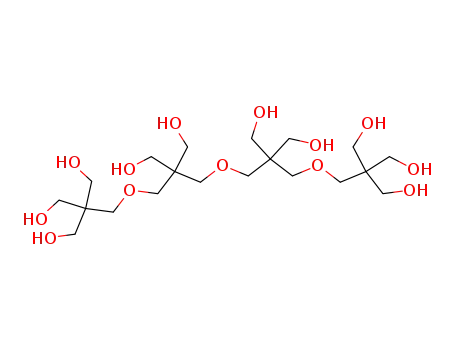 Molecular Structure of 4376-78-7 (Tetrapentaerythrit 2,2,6,6,10,10,14,14-Octakis(hydroxymethyl)-4,8,12-trioxapentadecan-1,15-diol)