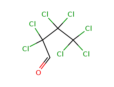 Molecular Structure of 25290-40-8 (heptachloro-butyraldehyde)