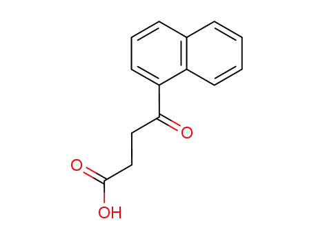 Molecular Structure of 4653-13-8 (4-NAPHTHALEN-1-YL-4-OXO-BUTYRIC ACID)