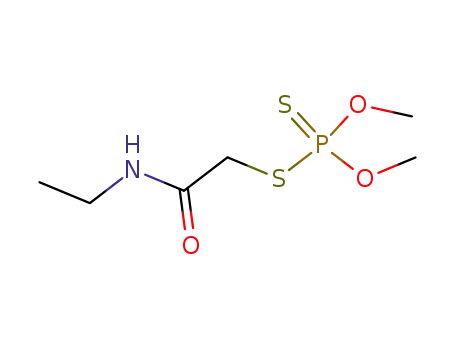 Molecular Structure of 116-01-8 (Ethoate-methyl powder wettable powder granules)