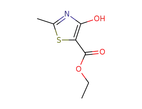 Molecular Structure of 20737-48-8 (4-Hydroxy-2-methylthiazole-5-carboxylicacidethylester)
