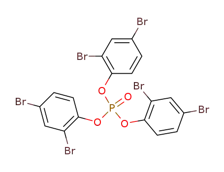 Molecular Structure of 2788-11-6 (Phenol, 2,4-dibromo-,1,1',1''-phosphate)