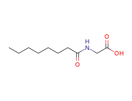 Molecular Structure of 14246-53-8 (Caprylylglycine)