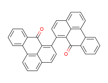 Molecular Structure of 14205-06-2 ([6,6']bi[benz[<i>de</i>]anthracenyl]-7,7'-dione)