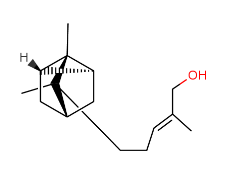 2-Penten-1-ol,5-[(1R,3R,6S)-2,3-dimethyltricyclo[2.2.1.02,6]hept-3-yl]-2-methyl-, (2Z)-(115-71-9)