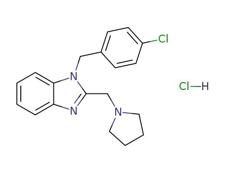 Molecular Structure of 1163-36-6 (Clemizole hydrochloride)