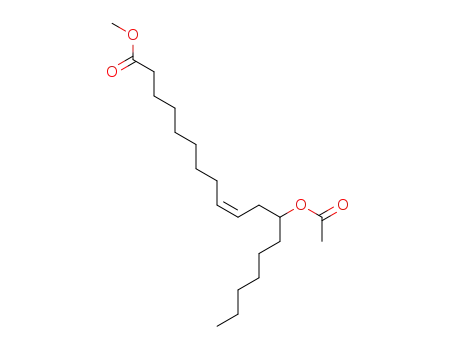 Molecular Structure of 41015-43-4 (methyl acetyl ricinoleate)