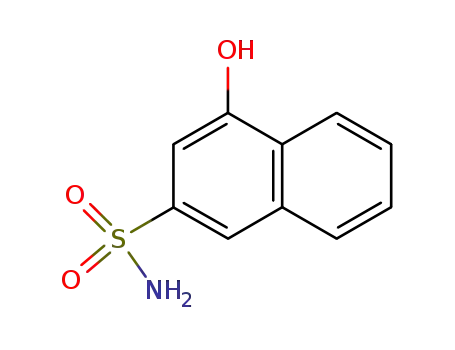 Molecular Structure of 116-64-3 (4-hydroxynaphthalene-2-sulphonamide)