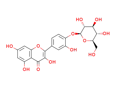 Molecular Structure of 20229-56-5 (SPIRAEOSIDE)