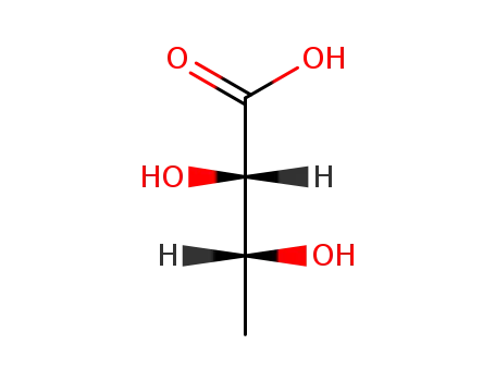 Molecular Structure of 759-06-8 (2,3-dihydroxybutanoic acid)