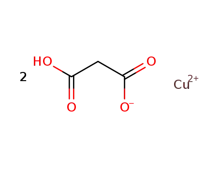 Molecular Structure of 61699-89-6 (Propanedioic acid, copper salt)