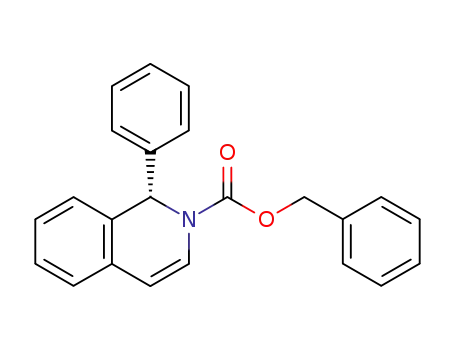 (S)-(-)-benzyl 1-phenyl-1,2-dihydroisoquinoline-2-carboxylate