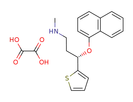 (+)-(S)-N-Methyl-3-(1-naphthyloxy)-3-(2-thienyl)propylamine hydrochloride