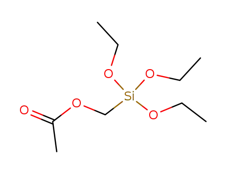 Molecular Structure of 5630-83-1 (acetoxymethyltriethoxysilane)