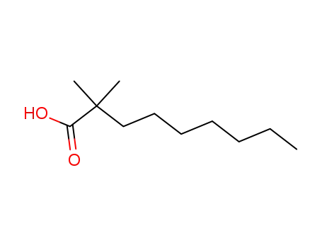 Molecular Structure of 14250-75-0 (2,2-DIMETHYLNONANOIC ACID)