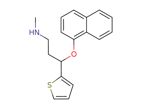 Molecular Structure of 116817-13-1 (2-Thiophenepropanamine,N-methyl-g-(1-naphthalenyloxy)-)