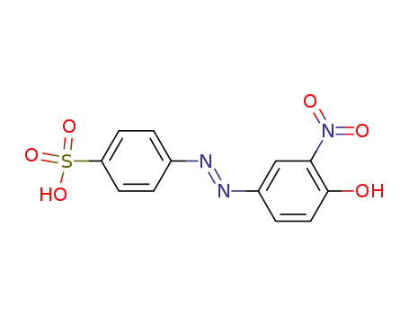 Molecular Structure of 67329-17-3 (2-nitro-4-(4'-sulfophenylazo)-phenol)
