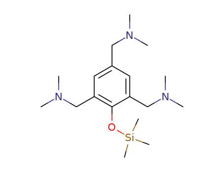Molecular Structure of 161787-77-5 ([2,4,6-tris((dimethylamino)methyl)phenoxy]trimethylsilane)