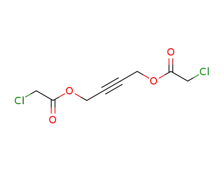 Molecular Structure of 14569-76-7 (But-2-ynylene bis(chloroacetate))