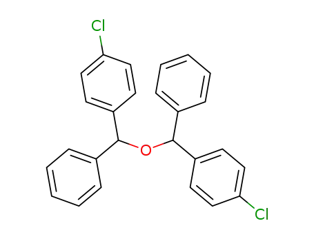 Molecular Structure of 62084-35-9 (Benzene, 1,1'-[oxybis(phenylmethylene)]bis[4-chloro-)