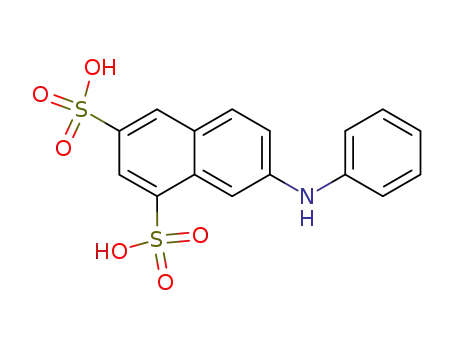 Molecular Structure of 110845-59-5 (7-anilino-naphthalene-1,3-disulfonic acid)