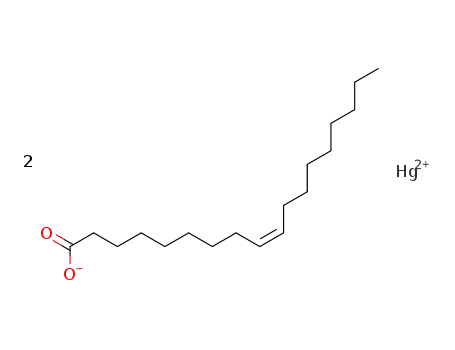 Molecular Structure of 1191-80-6 (MERCURY OLEATE)