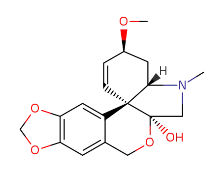 Molecular Structure of 507-79-9 (tazettine)