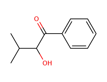 Molecular Structure of 20907-24-8 (1-Butanone, 2-hydroxy-3-methyl-1-phenyl-)