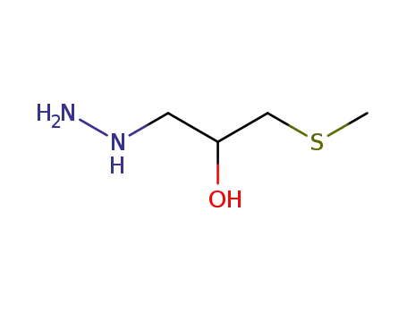 Molecular Structure of 14359-97-8 (1-Hydrazino-3-(methylthio)propan-2-ol)